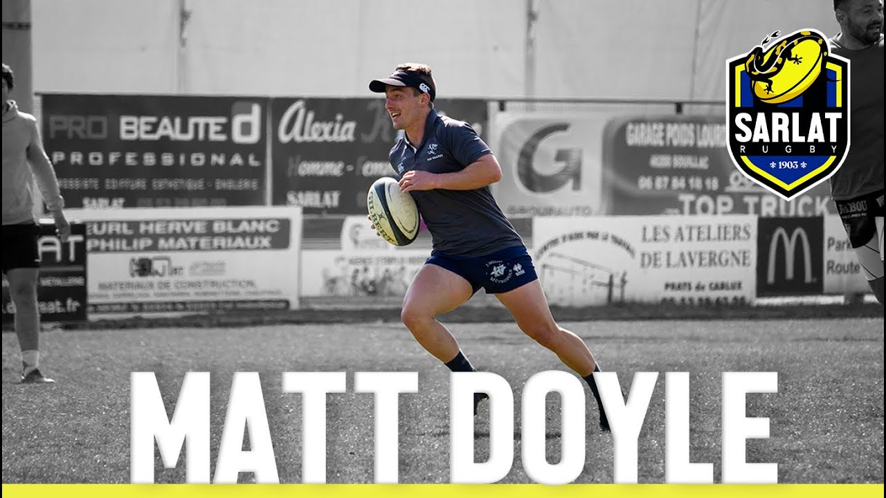 Highlight Reel from Sarlat Rugby’s new Scrum-Half Matt Doyle