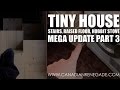 Tiny House Mega Update Part 3, Alternating Stairs, Hobbit Stove, Raised Floor Tiny House Mega Update Part 3, Alternating Stairs, Hobbit Stove, Raised Floor