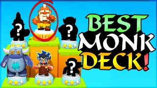 #1 BEST CLASH MINI DECK for MONK! ✋