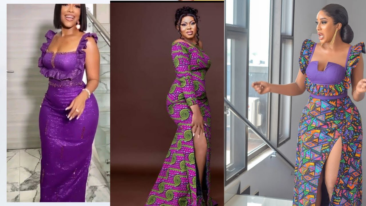 Ankara nouveaux styles de robes pagne, très jolie robe que vous ne croyez pas.