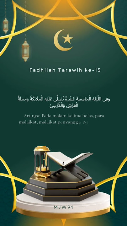 FADHILAH TARAWEH KE-15 #ramadhan #tarawih #motivasi #videoshort #nasihat #quotes #durratunnasihin