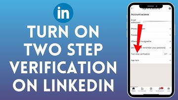 How to Turn On Two-Step Verification on LinkedIn (2024) | Enable Two-Step Verification on LinkedIn