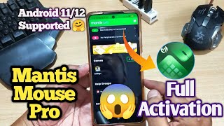 Mantis Mouse Pro Single Mobile Activation 😲 Play Mobile Games Keyboard & Mouse 🔥 New Keymapper 2022 screenshot 4