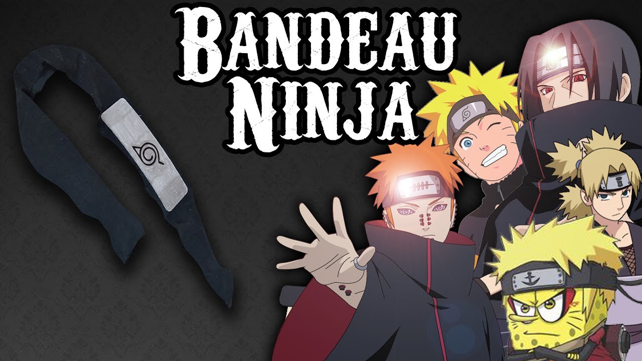 BANDEAU NINJA - (cosplay) TUTO FR 