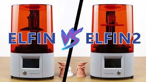 Nova3d Resin Printer: Elfin2 VS Elfin what