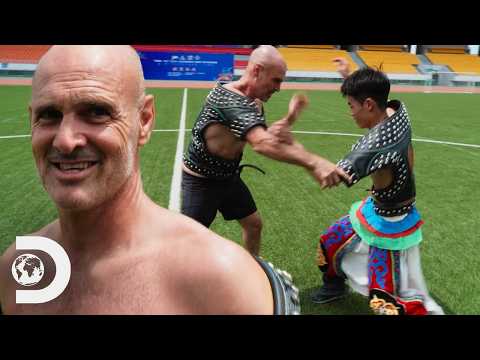 Ed Stafford Survives Brutal Training with Elite Mongolian Wrestlers | Ed Stafford's Rite of Passage