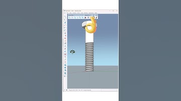 Hoe een bout ontstaat in SketchUp 🔩Bekijk hoe SketchUp nauwkeurig ontwerp tot leven brengt! #sket...