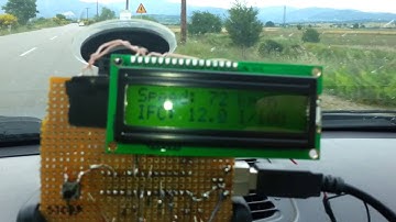 LPG Trip Computer (on board test)  Tripuino