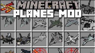 Minecraft PLANES MOD / FLY HELICOPTERS, PLANES & TANKS!! Minecraft screenshot 5