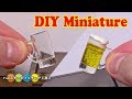 DIY Miniature Beer mug and Beer ミニチュアビールジョッキとビール作り