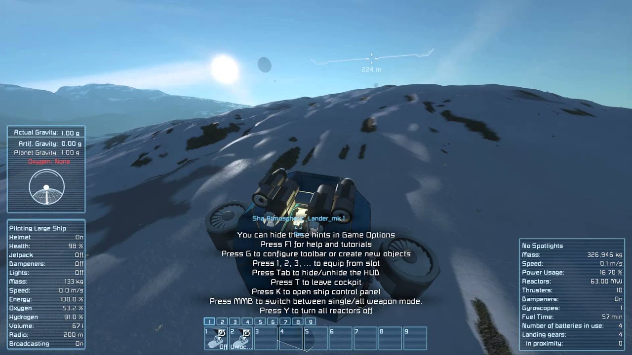 Space Engineers Survival with a friend - YouTube