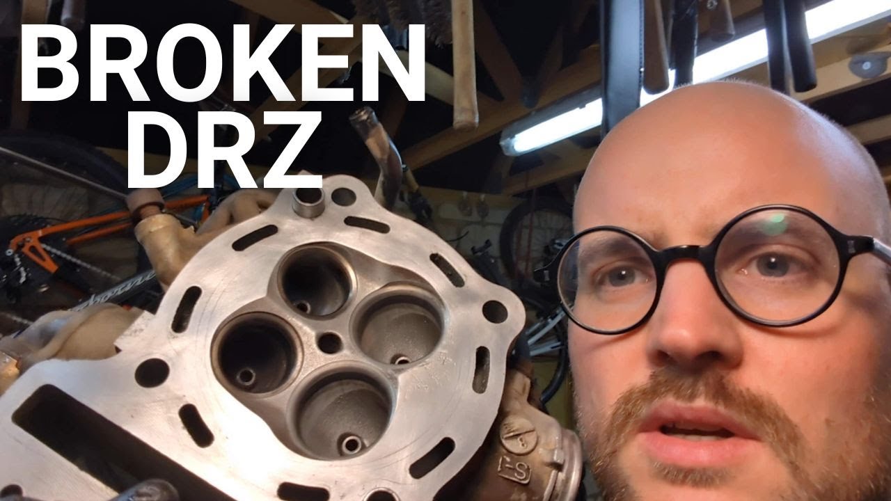 REBUILDING BROKEN DRZ400 ENGINE