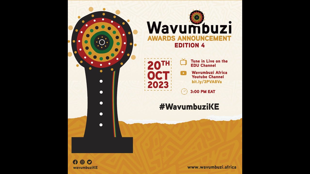 Wavumbuzi Awards Annoucement YouTube