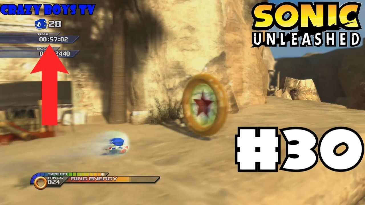 Sonic Unleashed #30 (Самый короткий уровень)