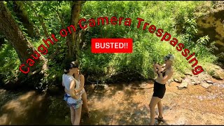 Trespassers Busted on Camera: Crazy Girls Gone Psycho ON Terrapin Piedmont Kayak Trip