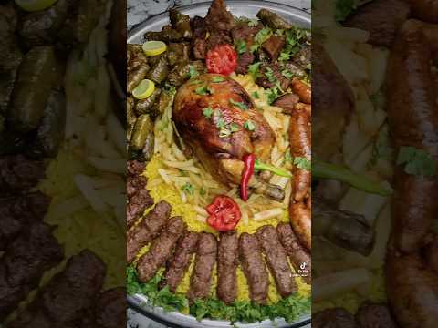 صينية عشاء عريس وعروسة بالف هنا وشفا متاح حجز صواني من اختيارك