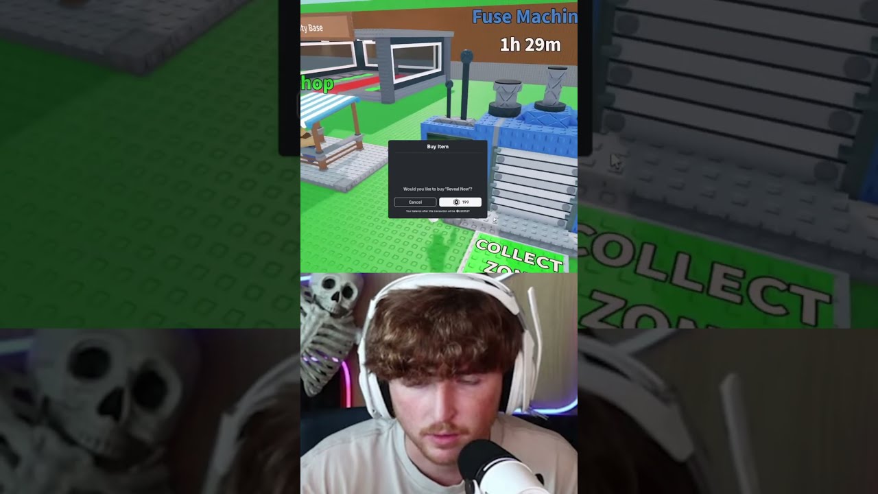  Caylusblox HAS MASSIVE AURA MOMENT Roblox Stealabrainrot Twitch Fyp Viral