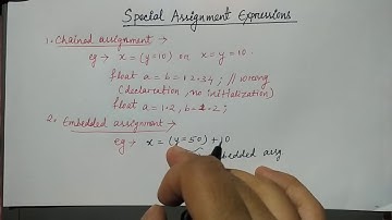 Assignment Expressions | Hindi | C++ | Lec-30 | Niharika panda