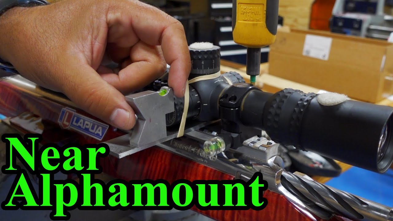 Installing scope on my FClass rifle YouTube