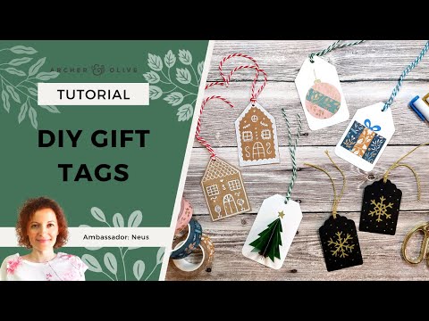 DIY Holiday Gift Tags You Can Make in Minutes! 