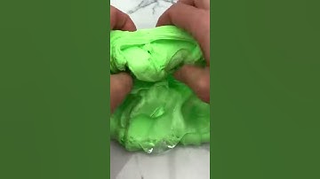 CLAY SLIME MIXING ASMR #Shorts
