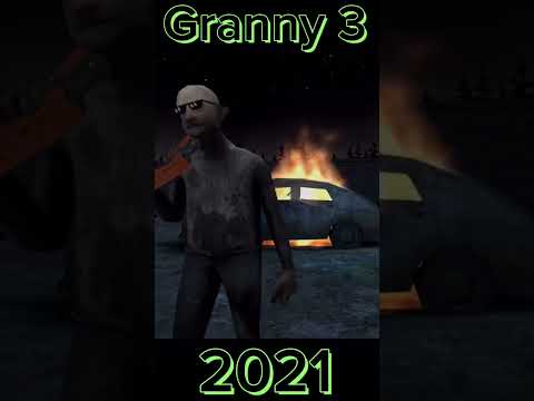 Evolution Granny Game Over From All Chapters #granny #granny3 #developer #granny2 #game