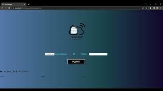 File Manager Website Using PHP (XAMPP)