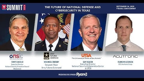 Acutronic Group: 2020 YTexas Summit - The Future of National Defense and Cybersecurity