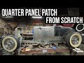 Creating A Ford Model A Lower Quarter Panel Patch From Scratch - The Sweetheart Roadster