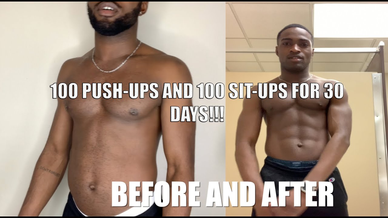 100 Push-Ups And 100 Sit-Ups For 30 Days - Youtube