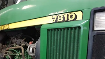 Kolik oleje se vejde do motoru John Deere 7810?