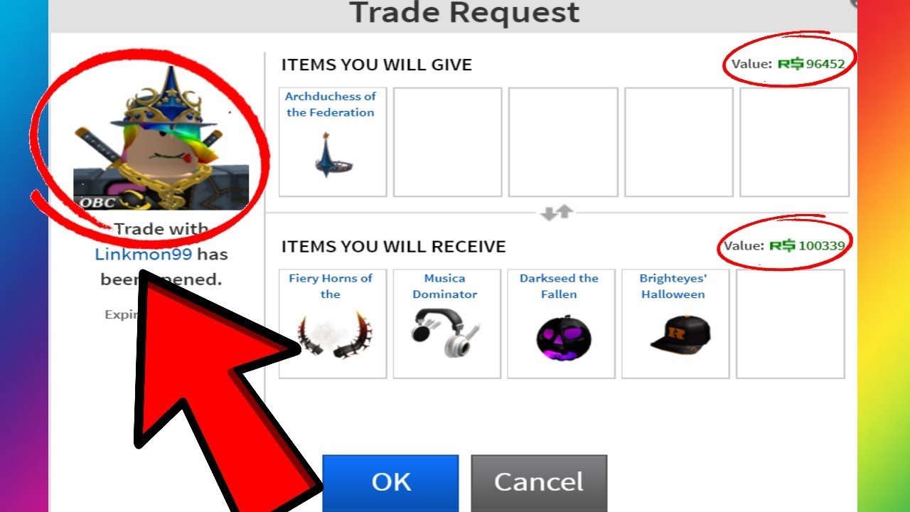 Trading With The Richest Roblox Player Ever Youtube - the richest roblox player in the world