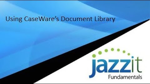 Using CaseWare