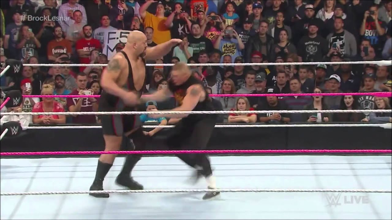Brock Lesnar F5 to Big Show YouTube