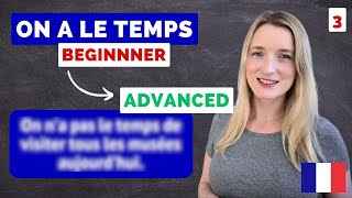 A1 to B2 | Build a Complicated French Sentence in 10 Different Tenses 🇫🇷