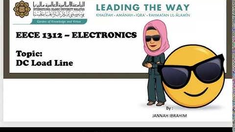 BJT series- DC Load Line