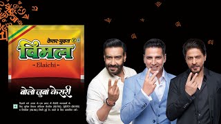 Vimal Elaichi - Ajay Devgn | Shahrukh Khan | Akshay Kumar I Hindi TVC 45 secs Resimi