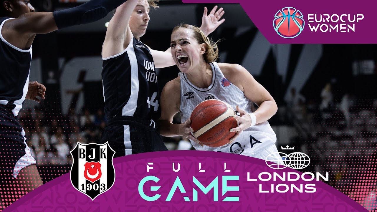 Finals: Besiktas v London Lions | Full Basketball Game | EuroCup Women 2023