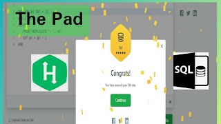 HackerRank SQL 22 | The Pad | SQL Gold Badge