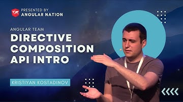 Directive Composition API Intro w/ Kristiyan Kostadinov