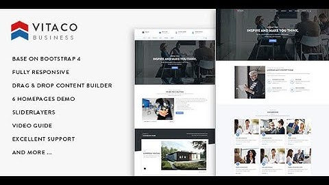 Vitaco - Responsive Business Drupal Theme - Existing Installtion