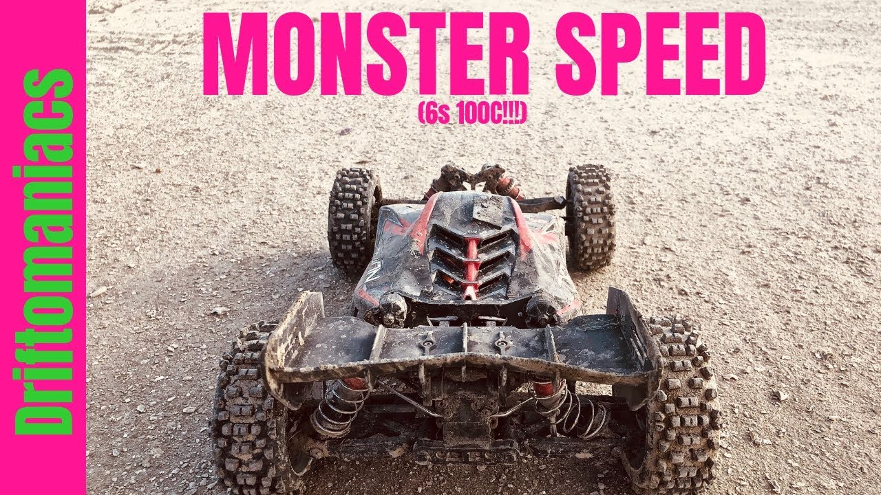 Monster Speed ARRMA Typhon V4 On New 100C 6S Battery