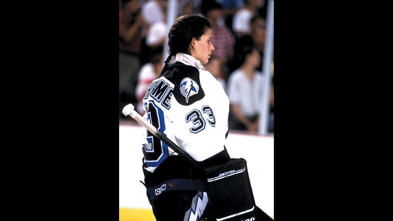 Manon Rheaume, first woman to play NHL period, starts anew with