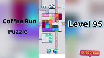 ☕ Coffee Run Puzzle Level 95 Walkthrough 🔍 | Coffee Run Level 95