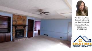 2536 Palma Drive NW, Conyers, GA Presented by Solutions First Realty.