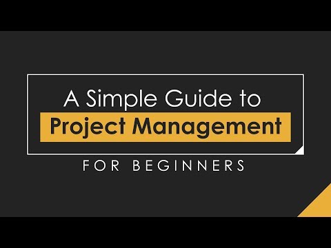 Project Management for Beginners: A Simple Guide (2020)