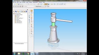 Screw Jack 3D Modeling and Drafting in Solid Edge V18 | Screw Jack | Solid Edge Version 18