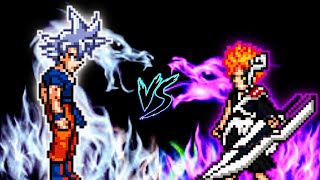 Goku TP OP (all form) VS Ichigo TYBW V3 OP (all form) in Jump Force Mugen