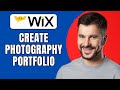 How to Make a Photography Portfolio on Wix Website (2025)