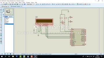Membuat tampilan teks pada LCD menggunakan Software Proteus dan Bascom AVR